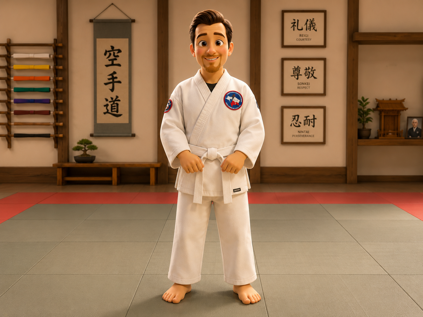 Attention/Ready Stance (Heiko-dachi)
